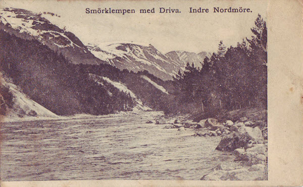 Smörklempen med Driva. Indre Nordmöre.