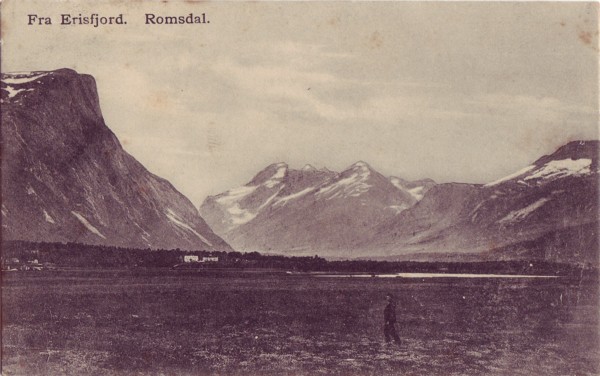 Fra Erisfjord. Romsdal.