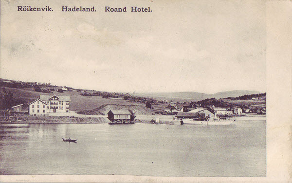 Röikenvik. Hadeland. Roand Hotel.