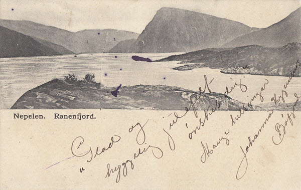 Nepelen. Ranenfjord.