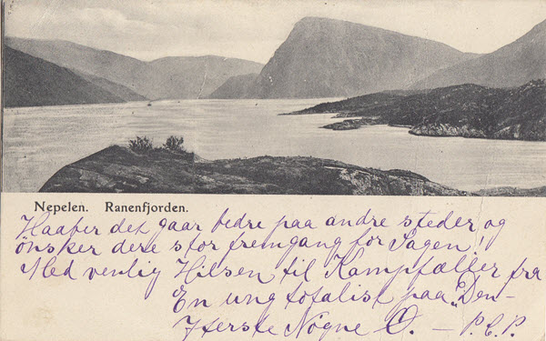 Nepelen. Ranenfjorden.