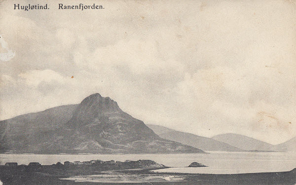 Hugløtind. Ranenfjorden.
