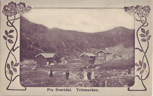 Fra Svartdal. Telemarken.