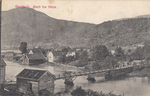 Nordfjord. Parti fra Stryn.