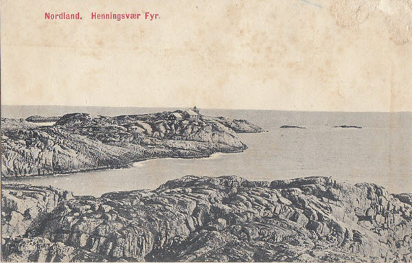 Nordland. Henningsvær Fyr.
