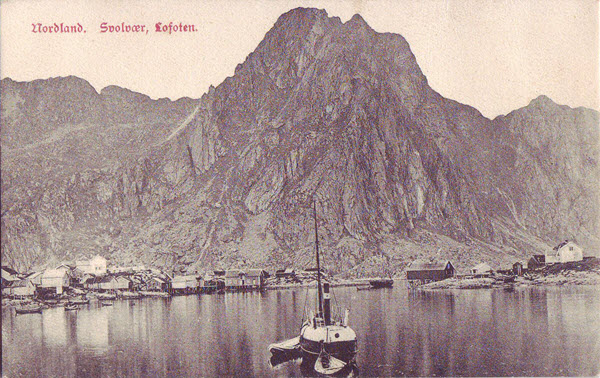Nordland. Svolvær, Lofoten.