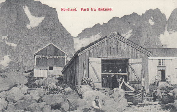 Nordland. Parti fra Ræknæs.