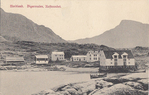 Nordland. Digermulen, Raftsundet.
