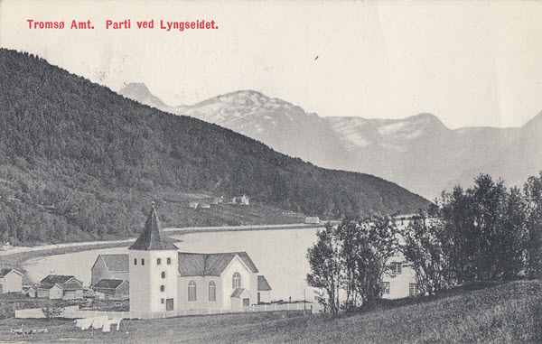 Tromsø Amt. Parti ved Lyngseidet.