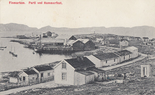 Finmarken. Parti ved Hammerfest.