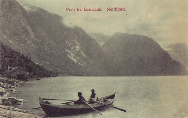 Parti fra Loenvand. Nordfjord.