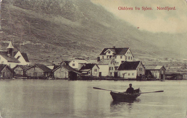 Oldóren fra Sjóen. Nordfjord.