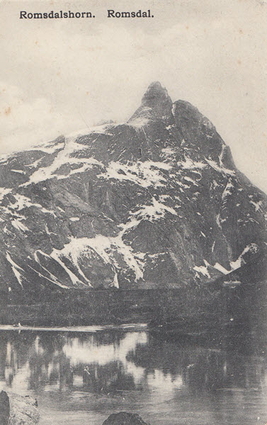 Romsdalshorn. Romsdal.