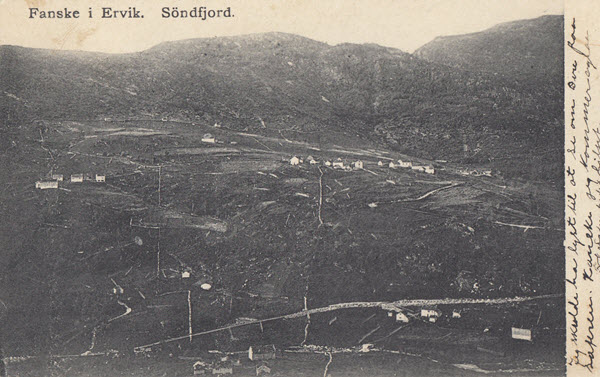 Fanske i Ervik, Söndfjord.