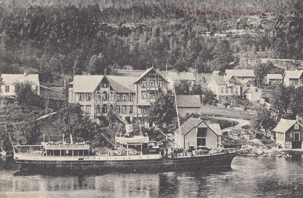 Parti af Bakke, Strandebarm.