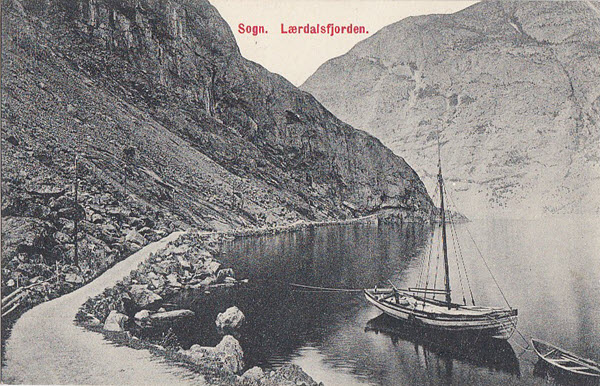 Sogn. Lærdalsfjorden.