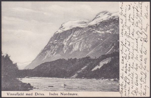 Vinnufjeld med Driva. Indre Nordmøre. Vinnufjeld med Driva. Indre Nordmøre.