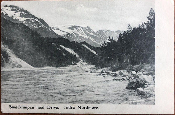 Smørklimpen med Driva. Indre Nordmøre. Smørklimpen med Driva. Indre Nordmøre.
